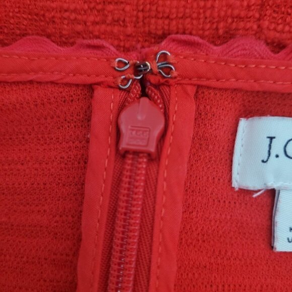 J Crew Textured Scallop Trim Sleeveless Top - Picture 9 of 11